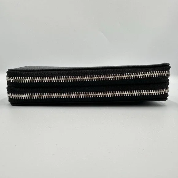 CXL Christian Lacroix Black Double Zip‎ Wristlet Wallet NWT Zip Around New - Picture 8 of 9